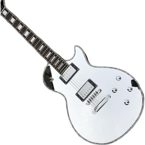 Made Exclusively. Mahogany Fingerboard, Chrome Plated Hardware, Mirror Body, 6 String Electric Guitar, Free Delivery