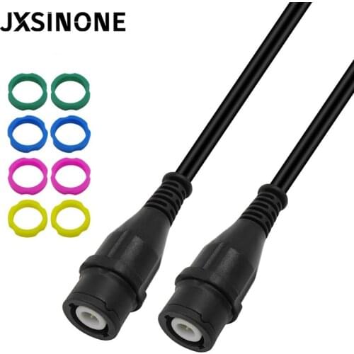 Cleqee P1202 BNC male plug to BNC male plug Coaxial Cable Oscilloscope Test Lead 100CM BNC-BNC