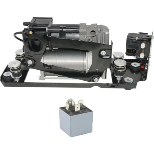 AP03 Air Suspension Compressor w/ Bracket&Valve+Relay For BMW 5 F11 F11N 7 F01 F02 F04 37206875176 37206784137