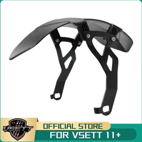 Original VSETT Front Fender & Rear Fender for VSETT 11+ Electric Scooter Mudguard Plastic Wheel Cover Spare Parts