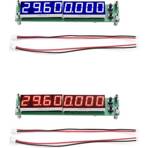 PLJ-8LED-H RF Signal Frequency Counter Cymometer Tester Module 0.1-1000MHz, LED Digital Cymometer Frequency Meter Retail