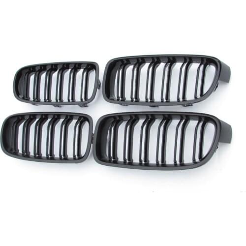 It Is Suitable For BMW 3-Series F30 To Refit Three Color Double Line Black Carbon All Sky Star Mesh Grille