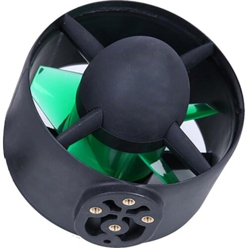 24V-48V 800W Underwater Thruster Brushless Motor 140mm 5 Paddle Propeller 130N Propulsion for ROV DIY RC Robot Boat