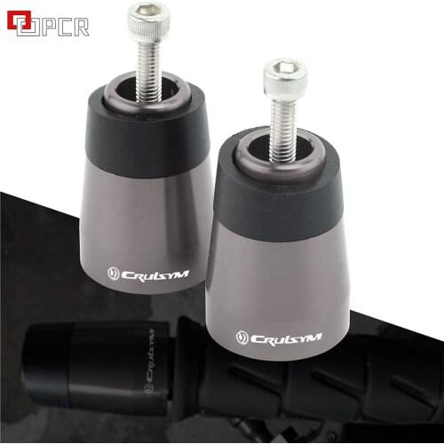 With Cruisym Logo For SYM CRUISYM 150 180 300 CRUISYM GTS 300 300i CNC Motorcycle Scooters Parts Handlebar Grips Ends