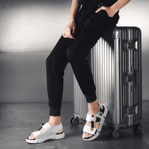 Sandalia waterproof roman dress mountain sport homme shoe footwear mens plage hollow sandalhas sandles breathable sandalias for