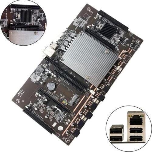 X79-H61 LGA 2011 Mining Motherboard CPU Socket 5 PCIe PCI-E Express 3.0 X8 Slots DDR3 Memory Slot for Mining Support 3060 GPU
