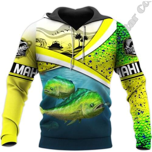 PLstar Cosmos Tuna MaHi Marlin NewFashion Fishing Fisher Animal Funny Tracksuit Pullover Harajuku 3DPrint Men/Women Hoodies T-3