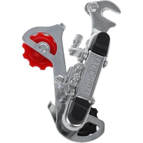 Bicycle Racing Bike Part Silver Tone Metal 3-7 Speed Rear Derailleur FK88