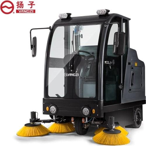 Yangzi YANGZI driving sweeper factory workshop property community large-scale sanitation electric vacuum sweeper