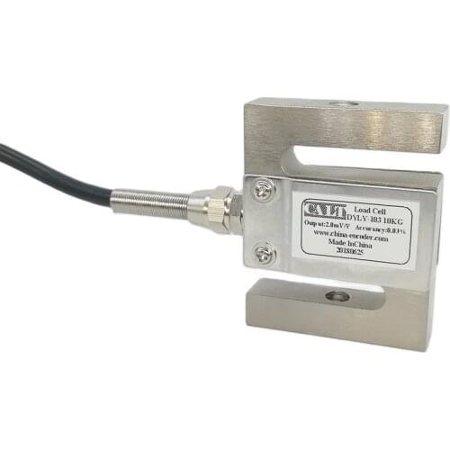Factory Supply S Type Micro Load Cell Weighing sensor DYLY-103 5kg 10kg 100kg 1t 3t 5t Various Capacities 2.0mv/v