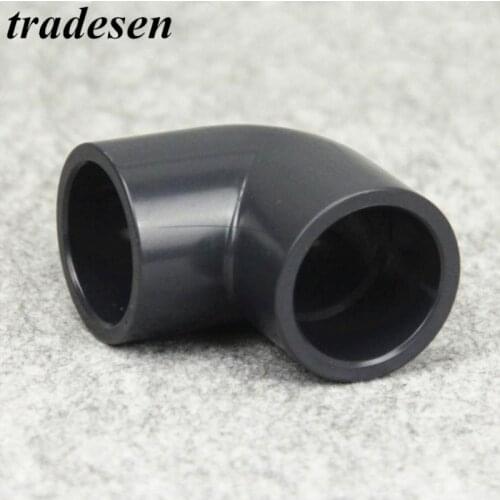 1pc I.D 63mm-225mm Black PVC Connector UPVC Elbow Joints Aquarium Fish Tank DIY Tools Garden Irrigation Water Pipe Connectors