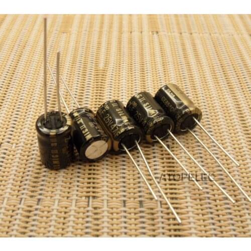 10pcs NEW ELNA SILMIC II 47uF/25V Electrolytic Capacitors HiFi Audio