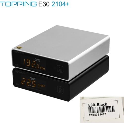 2104+ TOPPING E30 MINI HIFI USB DAC AK4493 decoder XMOS XU208 32BIT / 768Khz DSD512