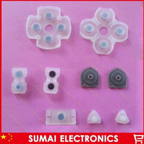 30set wholesale Conductive rubber pad Replacement for PS4 controller free shipping(one set include all item in picture show)
