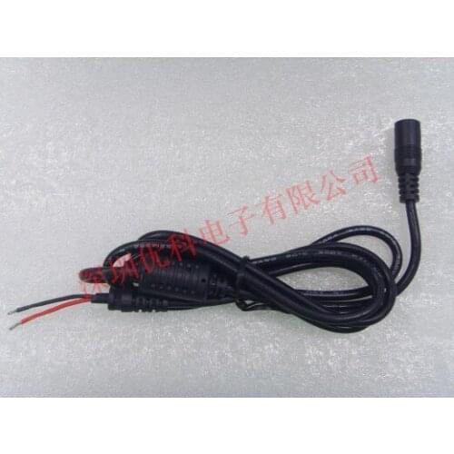 Free shipping For The two hole and a small notebook universal multifunctional power plug line DC female head coarse line ring