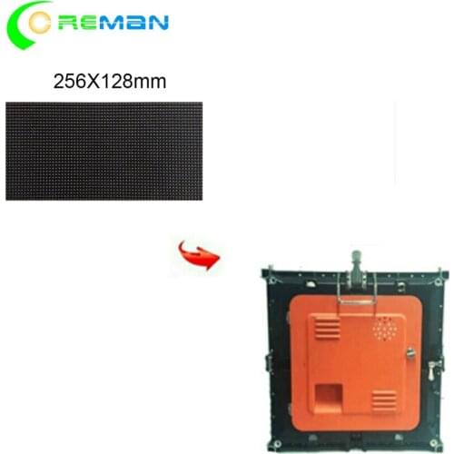 Free shipping led matrix display module p2 p2.5 p3 p4 indoor smd rgb full color video led display module 256X128