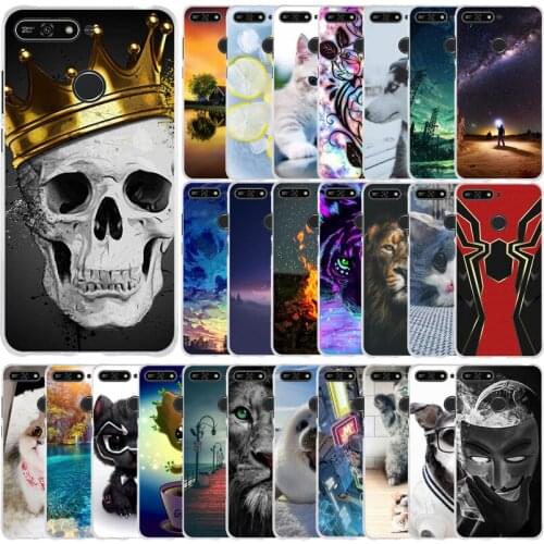 Case for Huawei Honor 7A Pro Case Soft TPU Cartoon Cover Coque For Huawei Y6 Prime 2018 Capa For Huawei Honor 7A Pro Case