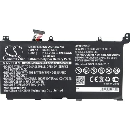 CS 4200mAh/47.88Wh battery for Asus A551LN,K551LA Serie,K551LA-XX235D,K551LA-XX314D,K551LA-XX317H,XX318H,K551LB