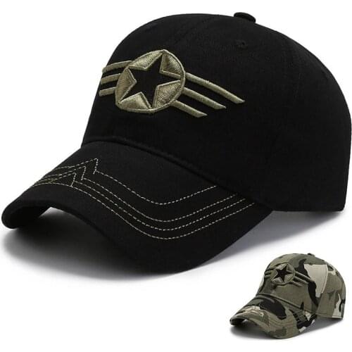 Mens Baseball Cap Mens Black Cap Snapback Cotton Fitted hat for Men Letter Golf Gorras Hombre Swanowing