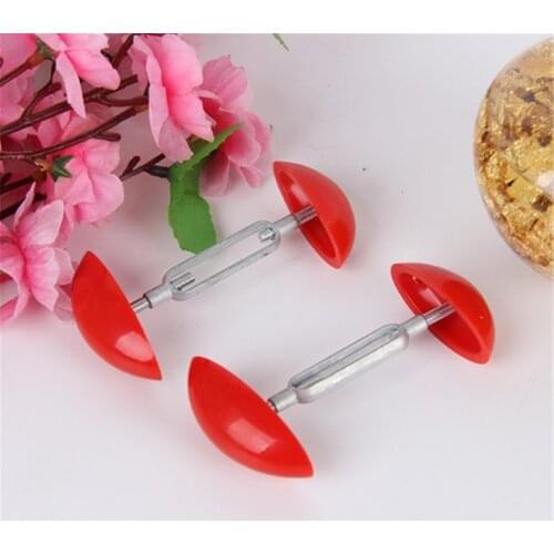 2PC Portable Red Mini Shoes Stretchers Expander Width Extender Adjustable Shoe Keeper Men Women Plastic Shoe Shaper Wholesale