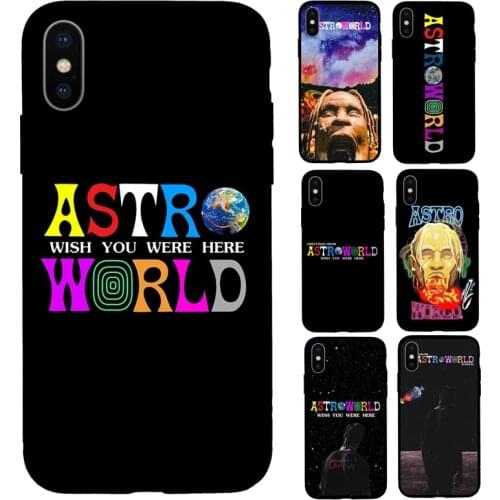 Astroworld Travis Scott Sicko Mode Phone Cases Soft Silicone Case For iPhone 11Pro Max 6S 5S 8 8Plus X 7 7Plus XS Max Cover