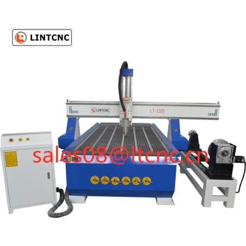 200mm rotary device woodworking cnc router machine 1325 for wood furniture