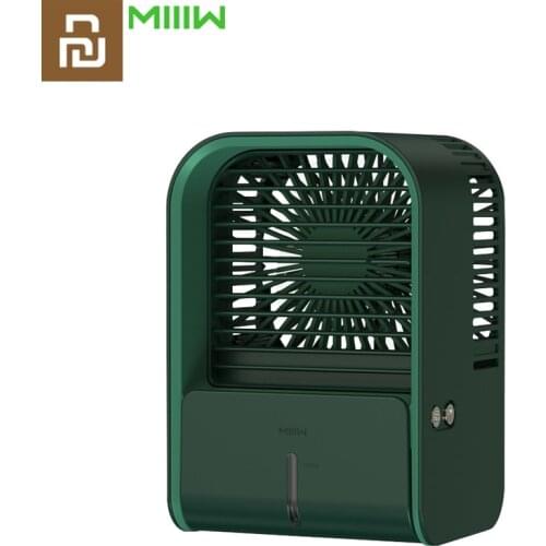 YOUPIN WIIIM Desktop Humidification Fan Portable Personal Air Conditioner Fan Low noise Air Cooler Fan For Office Bedroom