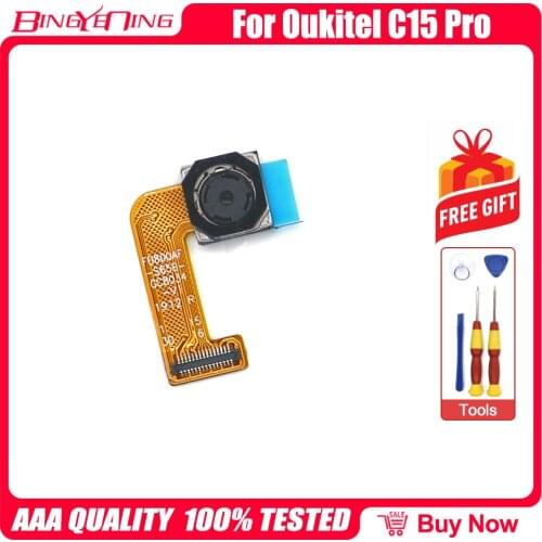 BingYeNing High Quality New Original For Oukitel C15 Pro rear camera 8.0MP repair parts replacement