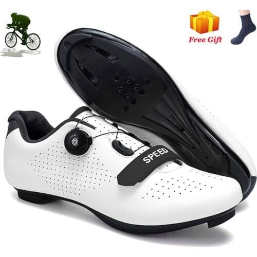 2021 Summer Speed Cycling Shoes MTB Sneakers Men Road Racing Bicycle Flat Sneakers Spd Cleat Women Dirt Mountain Bike Shoes