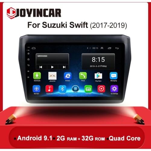 Android 9.1 For Suzuki Swift 2017 2018 2019 Car Radio Multimedia Video Player Navigation GPS 9 inch 2 din Head Unit Autoradio