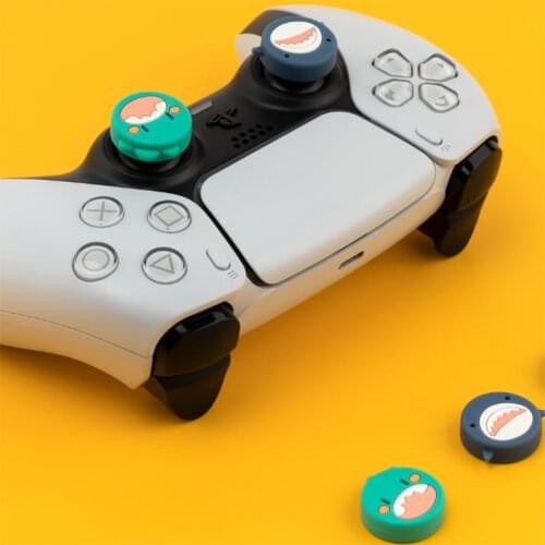 Shark Thumb Stick Grip Cap Joystick Cover For Sony Playstation 5/4/3 PS5/PS4/PS3/Xbox 360 Series X/S Controller Thumbstick Case