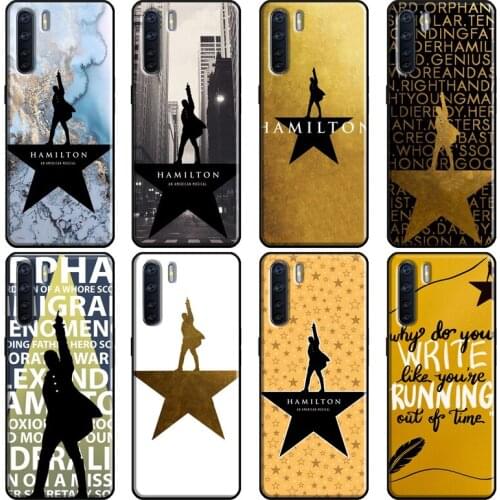 Hamilton Musical Lyrics Case For OPPO Reno 2 Z 4 Pro A5 A9 A31 A53 2020 A1K A3S A5S A15 A52 A72 A83 F5 F7 Cover