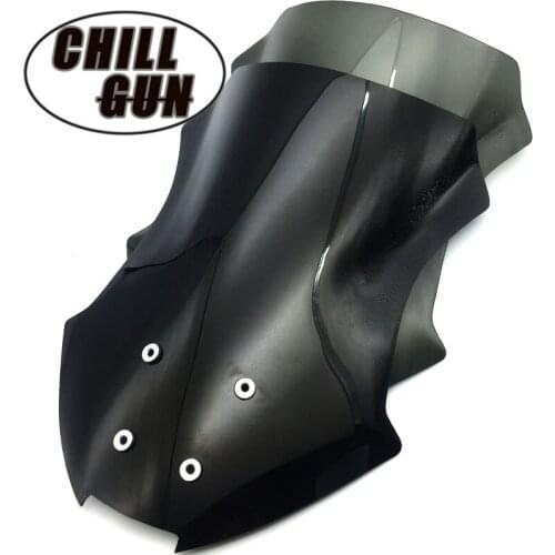 Motorcycle Windscreen Wind Deflectors Viser VIsor Windshield Fits For Kawasaki Versys-x300 17-18 Versys x300 2017-2018 17'-18