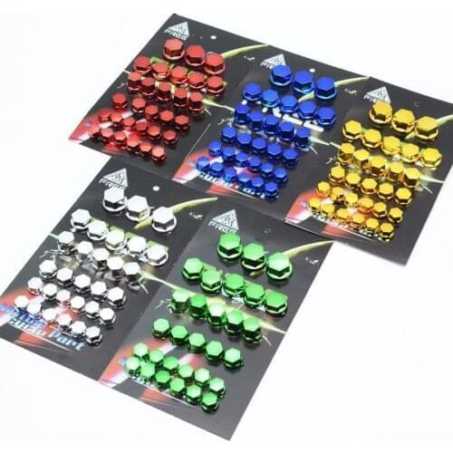 Motorcycle Screw Nut Cover Cap Nut Bolt Decoration For YAMAHA YZF R15 XT660 X R Z TMAX 500 530 TMAX500 530 250