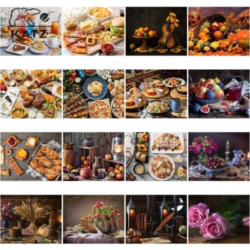 Diamond Painting Gift Diy Food Kit Embroidery Cross Pizza Art Mosaic Photo Home Decoration Diamond Cross Stitch for Room Decor