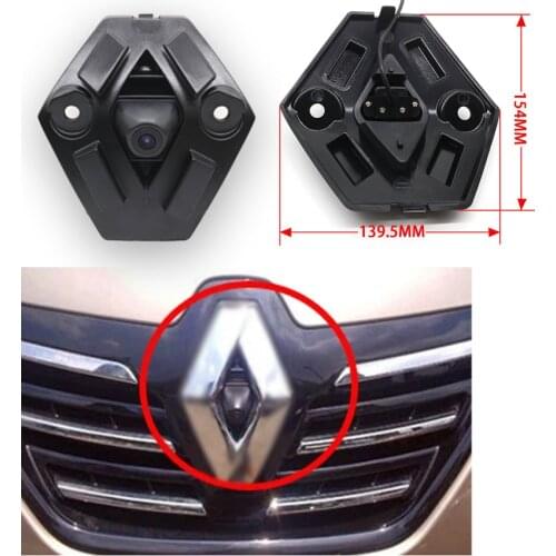 Parking Accessories Logo Car Front Camera For Renault Koleos 2014 2015 Waterproof Night Vision CCD high quality
