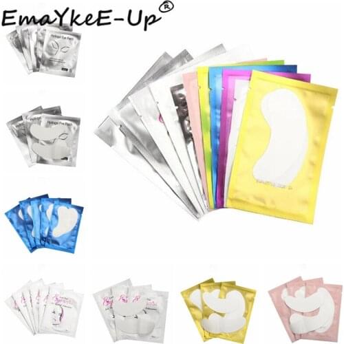 200pair Super Thin Gel Eyelash Patch Patches For Eyelashes Best Eye Pads Eye Lash Paper Stickers