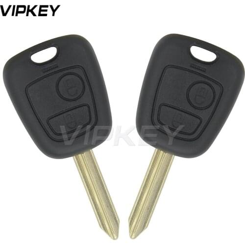 Remotekey 2pcs 2 Button 433 mhz ID46 electronic chip 2002 2003 2004 2005 2006 2007 2008 for Citroen Xsara Picasso Berlingo