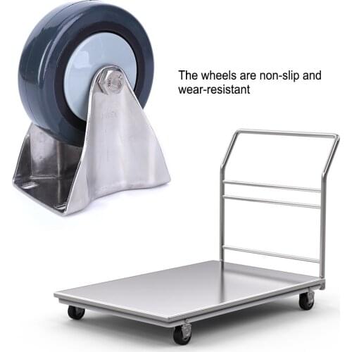 1Pc 2in/2.5in/3in/4in/5in Heavy Duty Non-Slip Wear-Resistant Mute Caster Wheel Directional Wheel Pallet Logistics Trolley Caster
