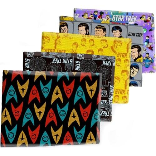 50*145CM Fabric Cartoon Star Character Printed Polyester Cotton Twill Fabric Patchwor Printed