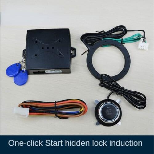 Car universal key to start with the function of guard against theft warded lock car anti-theft alarm