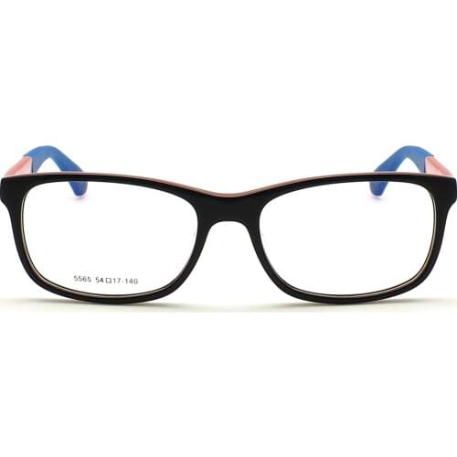 YOUTOP Mens Rectangle Anti-blue Ray Frame Womens Optical Frames Myopia eyewear acetate Fashion Eyeglasses 5565