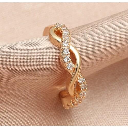 1Pc Bling Zircon Ear Cuff Earrings for Women Non Piercing Geometric Twist Clip Earrings Cartilage Climbers Earcuff Jewelry