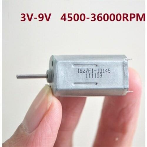 10PCS 050 26.8mm*15.3mm*11.8mm 3V-12V 4500-36000RPM High Speed Precision Motor DC Motor