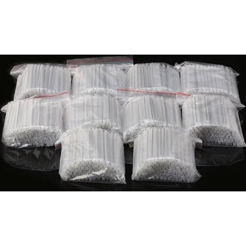 1000PCS Single Core 60mm Bare Fiber Special Fiber heat shrinkable tube Connector