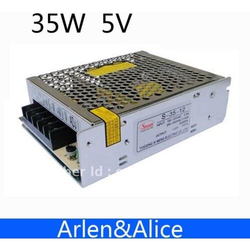 35W 5V 7A Single Output Switching power supply for LED Strip light