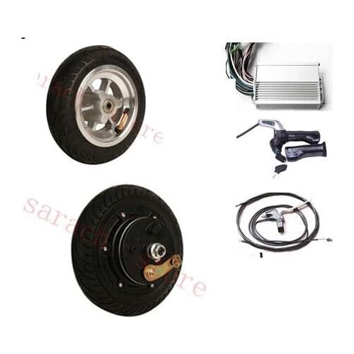 8" 450W 36V drum brake electric scooter hub motor , electric scooter kit , electric wheel hub motor