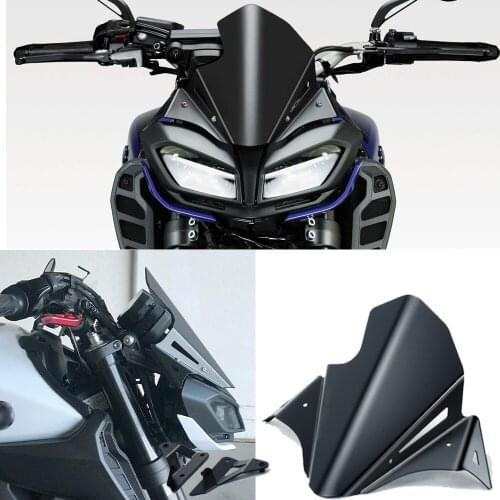 Motorcycle Accessories FOR YAMAHA MT-09 MT09 Front Windshield Windscreen Airflow Wind Deflector 2017 2018 2019 2020