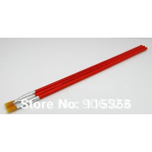 Free Shipping 20pcs BGA solder Flux Paste Brush with wooden handle reballing tool