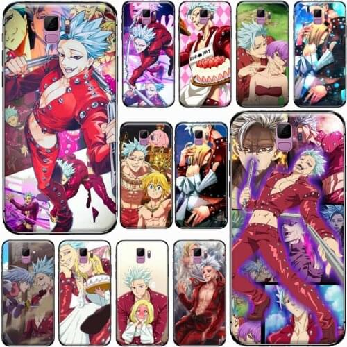 Escanor Ban Seven Deadly Sins Phone Case For Samsung S6 S7 edge S8 S9 S10 e plus A10 A50 A70 note8 J7 2017